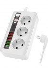 4.2a Usb'li Akıllı 3'lü Priz Zaman Ayarlı 5 Usb 2 Metre Uzatma 4.2a Usb'li Akıllı 3'lü Priz Zaman Ayarlı 5 Usb 2 Metre Uzatma