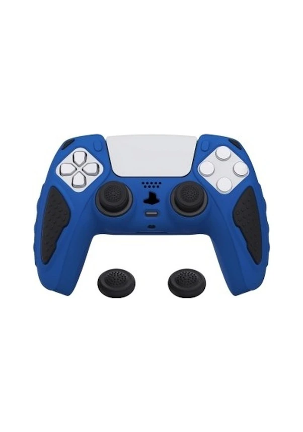 Playstation 5 Ps5 Kol Silikon Kılıf Analog Koruyucu Set Mavi Playstation 5 Ps5 Kol Silikon Kılıf Analog Koruyucu Set Mavi