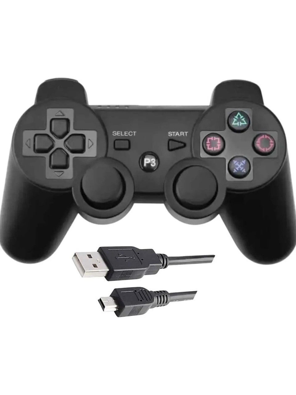 Ps3 Dualshock 3 Kablosuz Oyun Kolu Şarj Kablosu Dahil