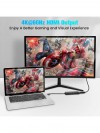 RSHTECH Macbook Ipad Uyumlu Alüminyum 7 In 1 Type C 3.1 Hub 4K@60Hz Hdmı USB 3.0pd 100W Sd/tf