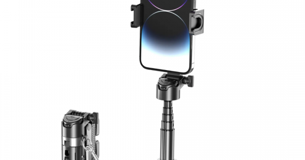 COMSE P15 Mini Selfie Çubuğu Tripod Bluetooth Uzaktan Kumandalı 360 ...