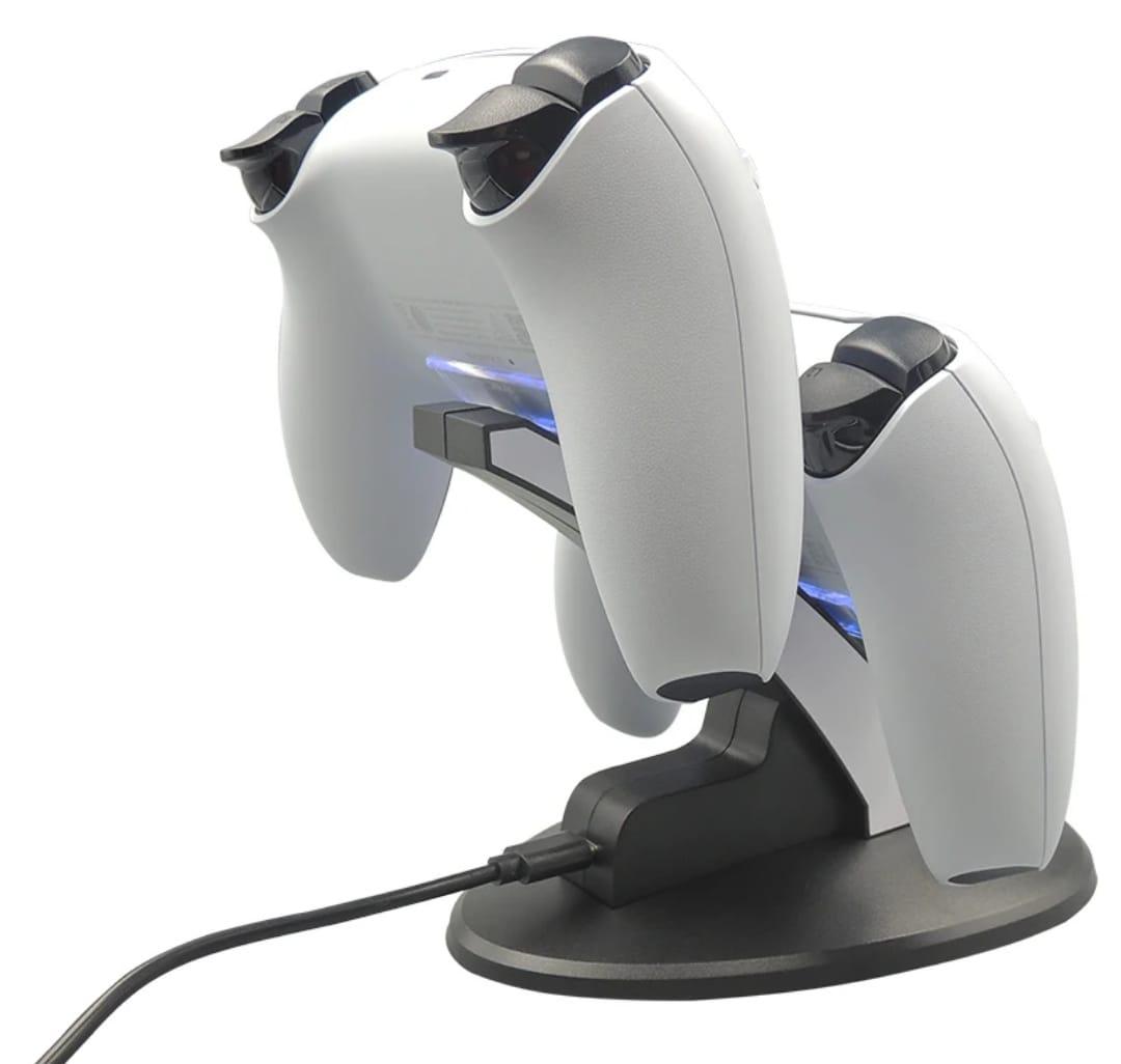 Ps5 Dualsense Hızlı Şarj  Standı Led Işıklı  Şarj Istasyonu HBP-256