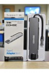 Macbook Pro Air Usb Type-C Hub Dönüştürücü Çevirici Çoklayıcı 8
