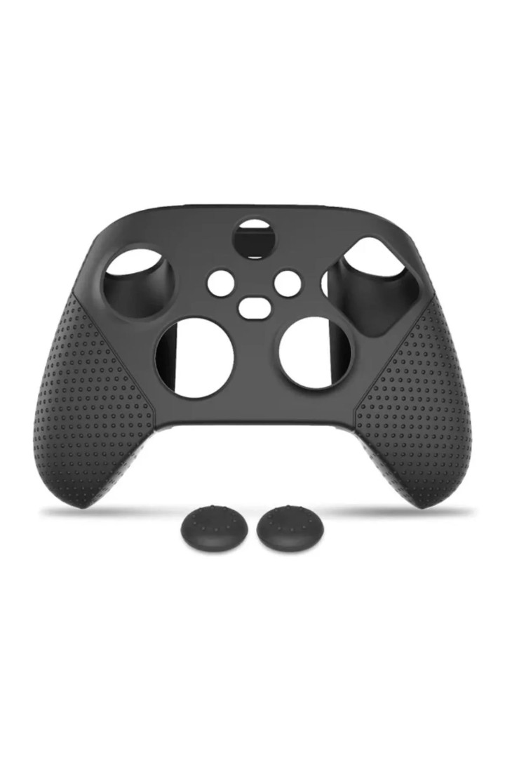Comse Xbox Series S X Silikon Kılıf Analog 9. Nesil Uyumlu Koruyucu Set