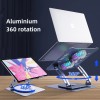 comse laptop için fanlı stand