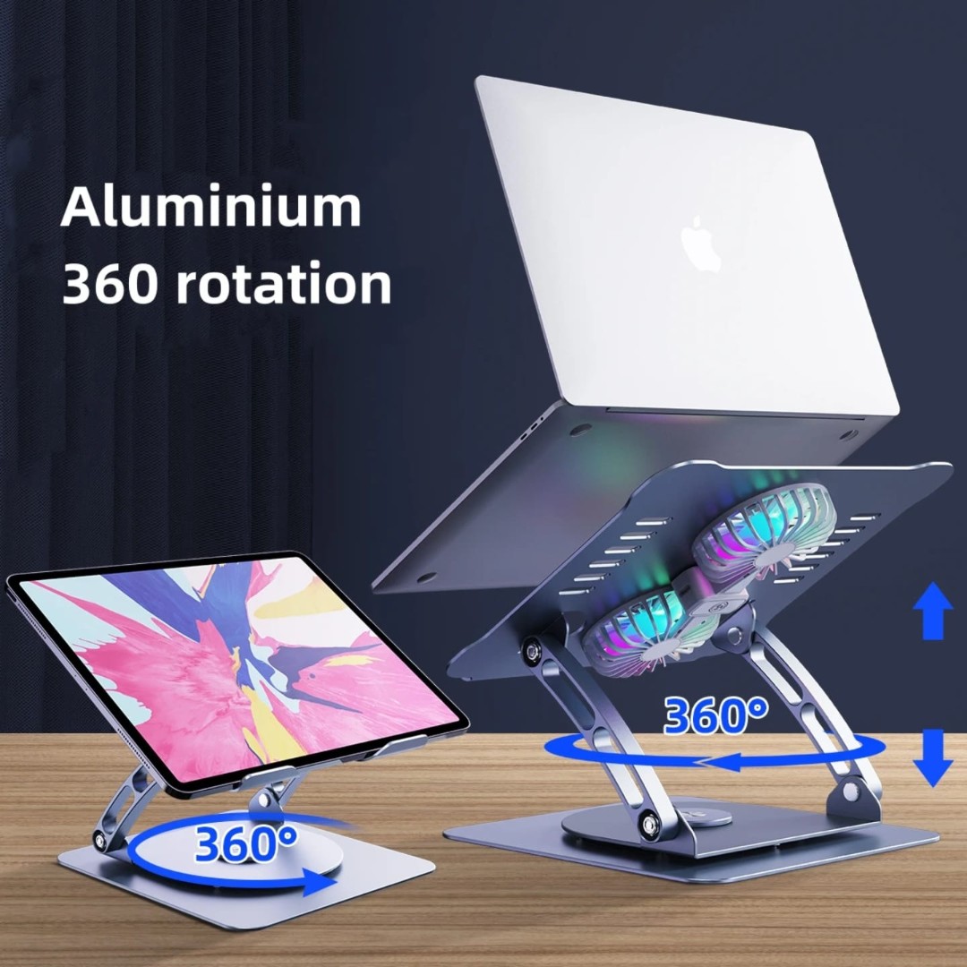 comse laptop için fanlı stand