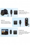 comse sx31 kablosuz yaka mikrofonu ceptelefonu,bilgisayar,fotoğrafve kamera,hoparlör uyumlu