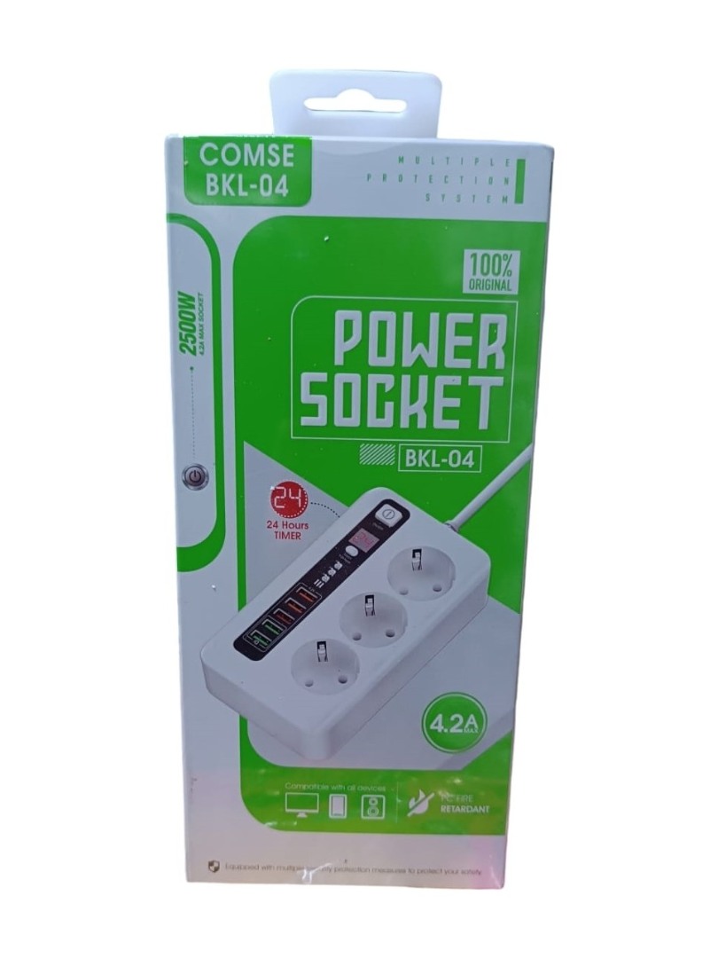 4.2a Usb'li Akıllı 3'lü Priz Zaman Ayarlı 5 Usb 2 Metre Uzatma 4.2a Usb'li Akıllı 3'lü Priz Zaman Ayarlı 5 Usb 2 Metre Uzatma