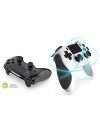 Ps4 Kablosuz Oyun Kolu Bluetooth Joystick Ps4 Pc Uyumlu Çift Titreşimli Ergonomik Tasarımlı Beyaz