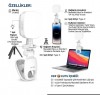 Selfie Işığı Şarjlı Çok Fonksiyonlu Mini Led Işık 3 Modlu Renk Ayarlı Telefon Tripod Uyumlu