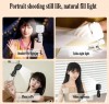 Selfie Işığı Şarjlı Çok Fonksiyonlu Mini Led Işık 3 Modlu Renk Ayarlı Telefon Tripod Uyumlu