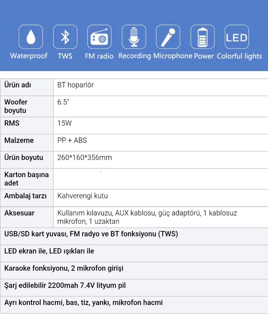 DA 2016m 15w 2 Adet Kablosuz El ve Ense Mikrofonlu Usb/sd Bluetoothlu Radyolu Toplantı Anfisi DA 2016m 15w 2 Adet Kablosuz El ve Ense Mikrofonlu Usb/sd Bluetoothlu Radyolu Toplantı Anfisi