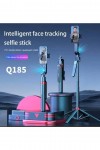 Q185 Led Işıklı Akıllı Yüz Takip Özellikli Kameralı Kumandalı Canlı Yayın Selfi Çubuğu Gimbal Tripod 1.8m Q185 Led Işıklı Akıllı Yüz Takip Özellikli Kameralı Kumandalı Canlı Yayın Selfi Çubuğu Gimbal Tripod 1.8m