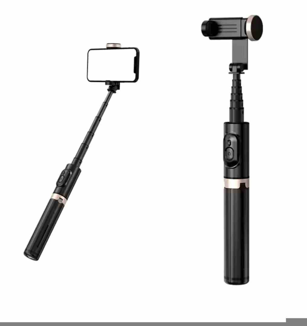Comse T17 Bluetooth Kumanda Özellikli Ayarlanabilir Uzunluk Stabil Selfi Çubuğu Mini Tripod 73 CM