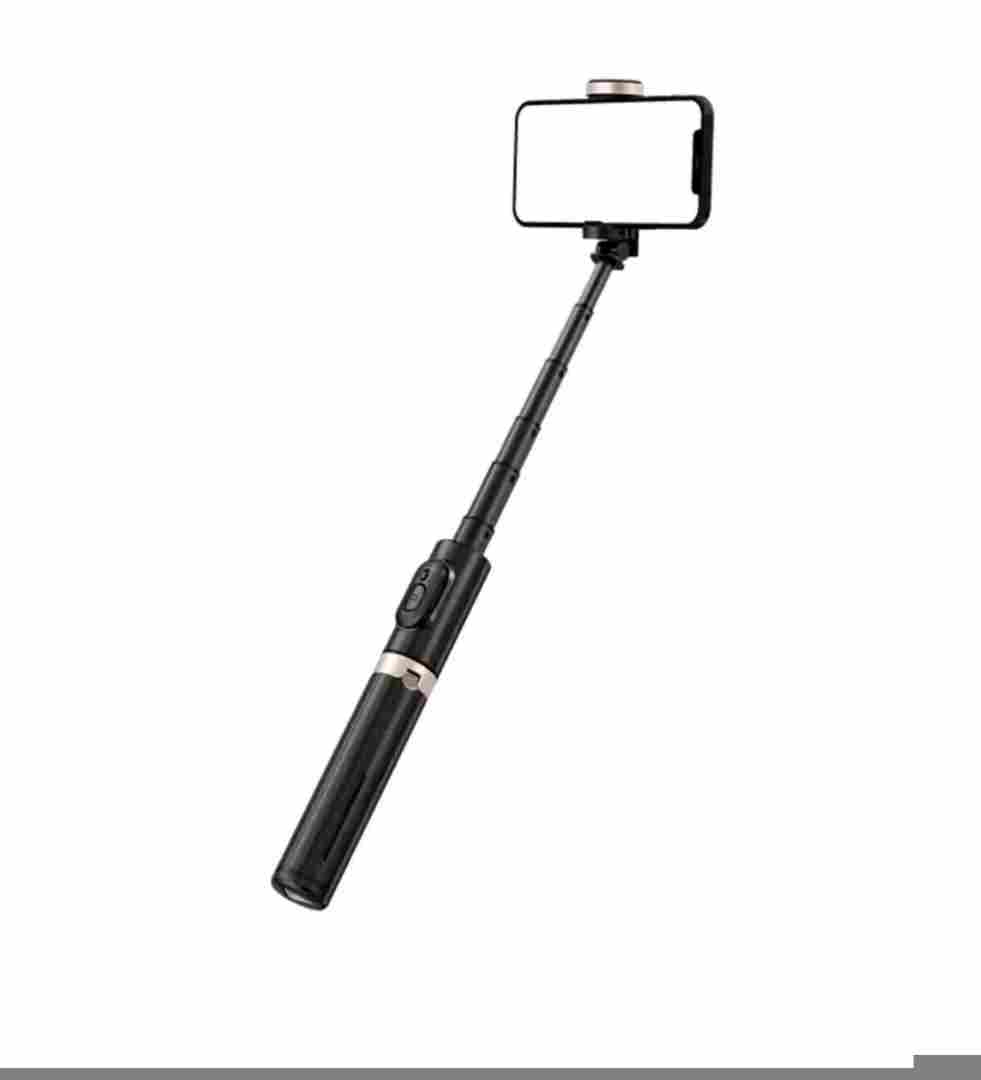 Comse T17 Bluetooth Kumanda Özellikli Ayarlanabilir Uzunluk Stabil Selfi Çubuğu Mini Tripod 73 CM