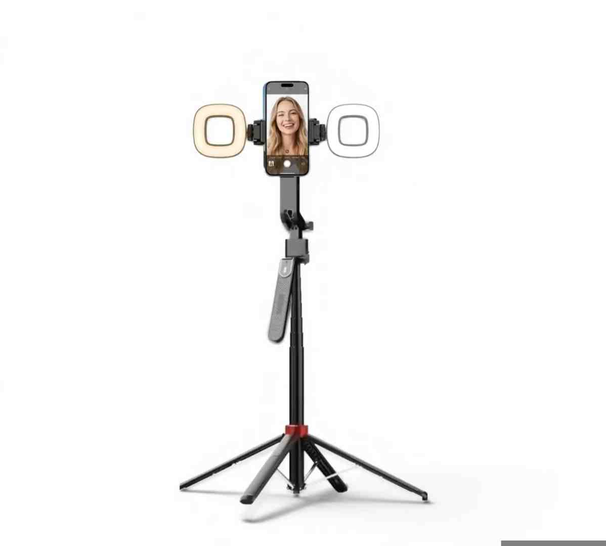 Q185 Led Işıklı Akıllı Yüz Takip Özellikli Kameralı Kumandalı Canlı Yayın Selfi Çubuğu Gimbal Tripod 1.8m Q185 Led Işıklı Akıllı Yüz Takip Özellikli Kameralı Kumandalı Canlı Yayın Selfi Çubuğu Gimbal Tripod 1.8m